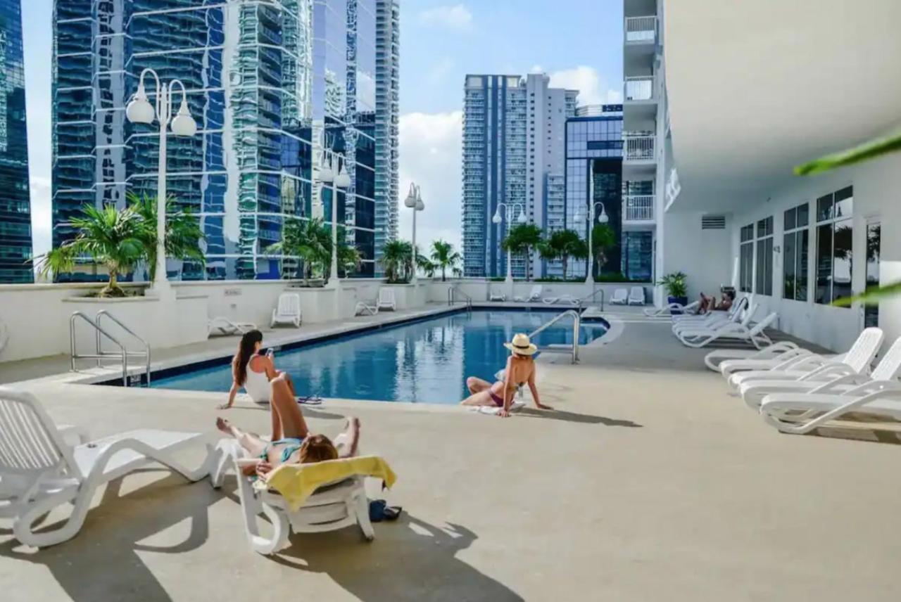 Modern 1 Bed In The Heart Of Brickell With Free Parking Miami Exterior foto
