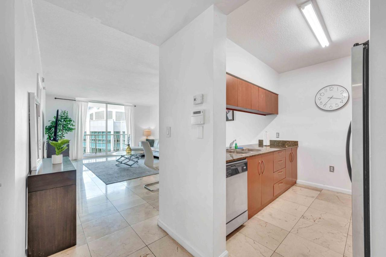 Modern 1 Bed In The Heart Of Brickell With Free Parking Miami Exterior foto